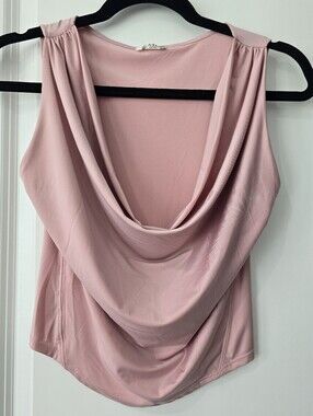 NWOT Free People Slinky Pink Top